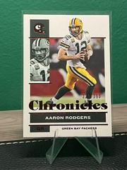 Aaron Rodgers [Red] #38 Football Cards 2021 Panini Chronicles Prices
