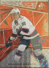 Connor Bedard [Orange Foilboard] Hockey Cards 2021 SP Game Used CHL Prices