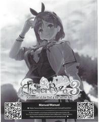 Manual | Atelier Ryza 3: Alchemist of the End & the Secret Key Playstation 4
