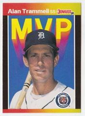 Alan Trammell #BC-17 Baseball Cards 1989 Donruss MVP Prices