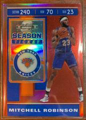 Mitchell Robinson [Red] #5 Basketball Cards 2019 Panini Contenders Optic Prices