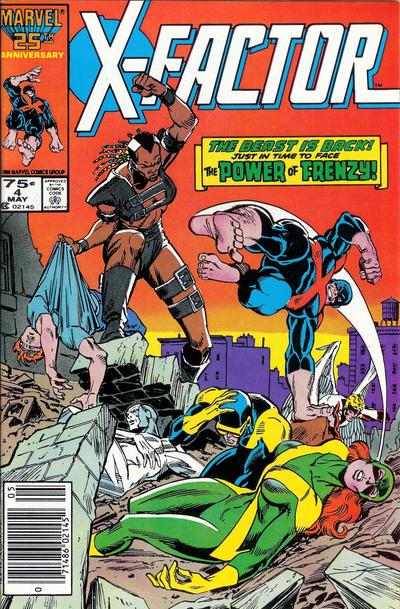 X-Factor [Newsstand] #4 (1986) Comic Books X-Factor