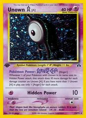 Unown A [1st Edition] Pokemon Neo Discovery Prices