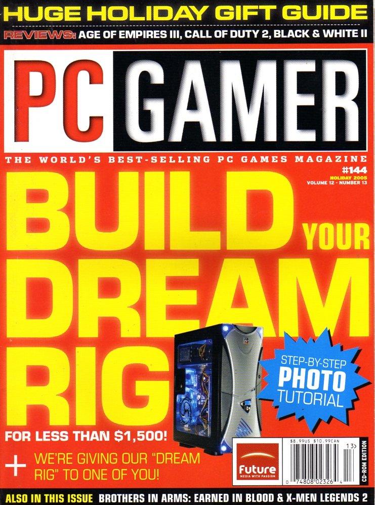 PC Gamer [Issue 144] Holiday PC Gamer Magazine