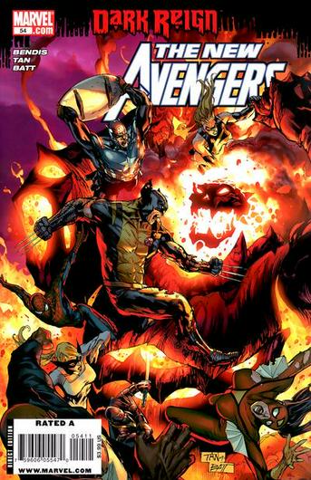 New Avengers #54 (2009) Cover Art