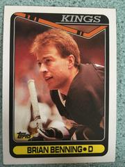 Brian Benning #365 Hockey Cards 1990 Topps Prices