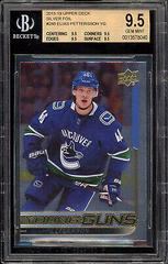Elias Pettersson [Silver Foil] Hockey Cards 2018 Upper Deck Prices