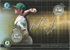Daulton Jefferies #DD-DJ Baseball Cards 2016 Bowman Draft Dividends Prices