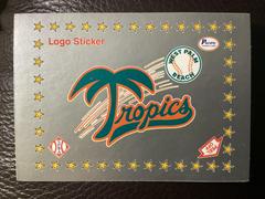West Palm Beach Tropics Logo Sticker Baseball Cards 1990 Pacific Senior League Prices