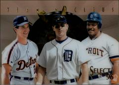 Cecil Fielder, Travis Fryman, Phil Nevin Baseball Cards 1996 Select Team Nucleus Prices