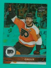 Claude Giroux [Clear Cut] Hockey Cards 2017 Upper Deck Prices