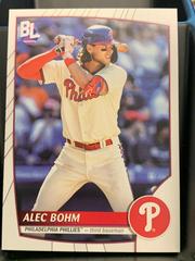 Alec Bohm #110 Baseball Cards 2023 Topps Big League Prices