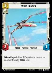 Wing Leader [Foil Hyperspace] #241 Star Wars Unlimited: Spark of Rebellion Prices