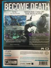 Back Cover | Darksiders II [Nordic Games] Wii U
