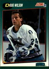 Doug Wilson Hockey Cards 1991 Score Rookie Traded Prices