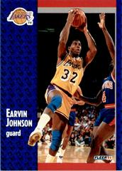 Magic Johnson #100 Basketball Cards 1991 Fleer Prices
