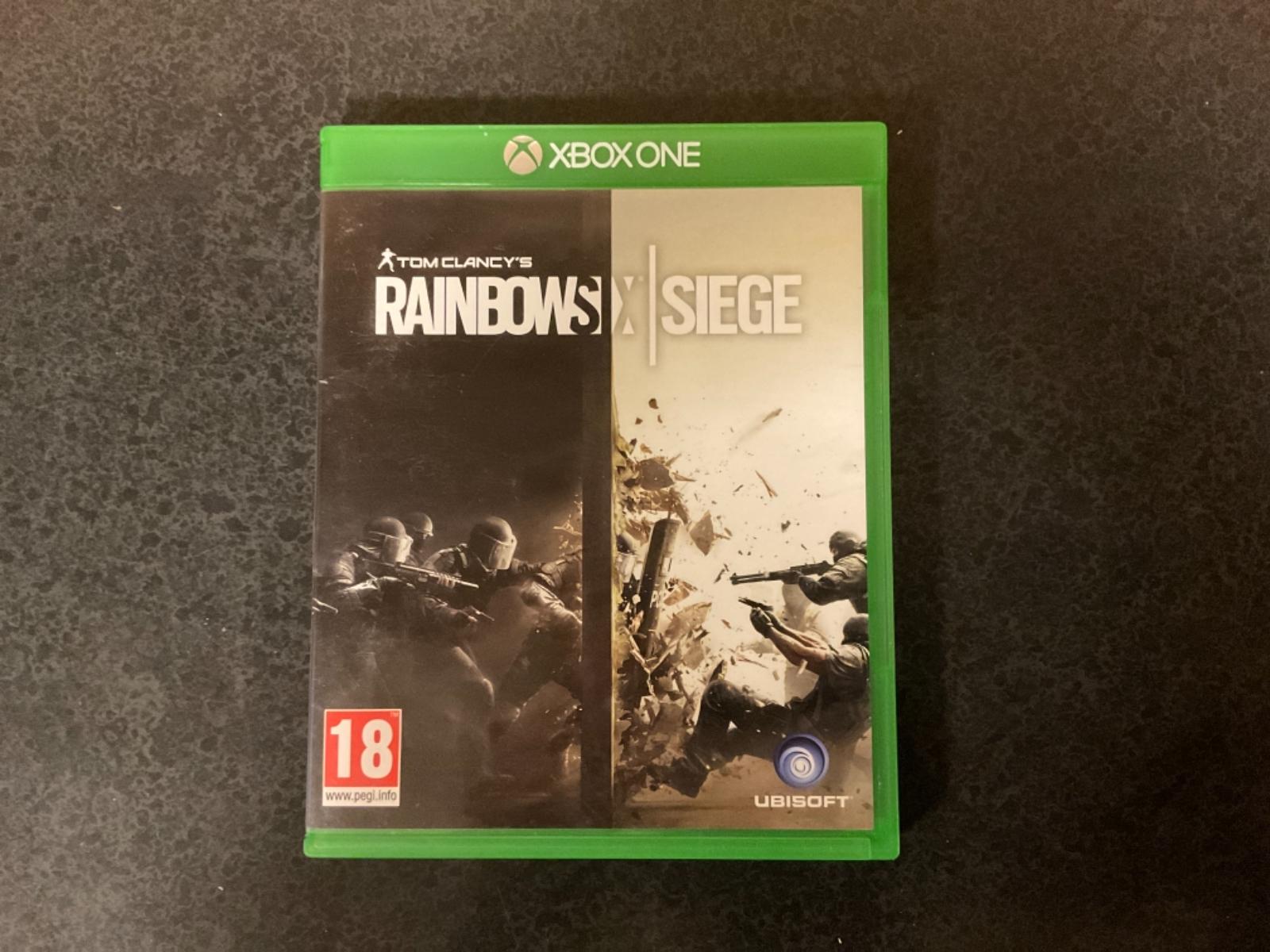Rainbow Six Siege Item, Box, and Manual PAL Xbox One