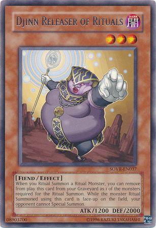 Djinn Releaser of Rituals SOVR-EN037 YuGiOh Stardust Overdrive