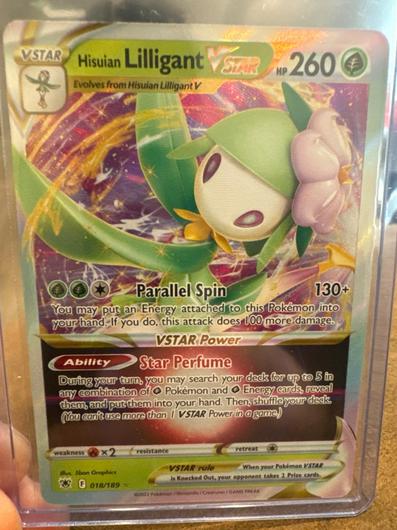 Hisuian Lilligant VSTAR Ungraded Pokemon Astral Radiance