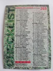 Checklist #269 Baseball Cards 1994 O Pee Chee Prices