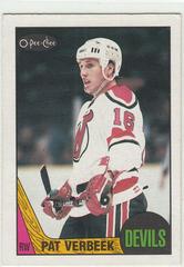Pat Verbeek Hockey Cards 1987 O-Pee-Chee Prices