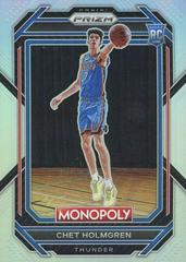 Chet Holmgren [Silver] #63 Basketball Cards 2022 Panini Prizm Monopoly Prices