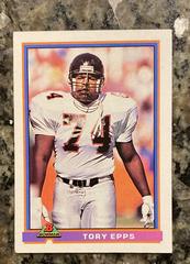 Tory Epps Football Cards 1991 Bowman Prices