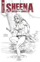 Sheena: Queen of the Jungle [Linsner Sketch] #10 (2022) Comic Books Sheena Queen of the Jungle Prices