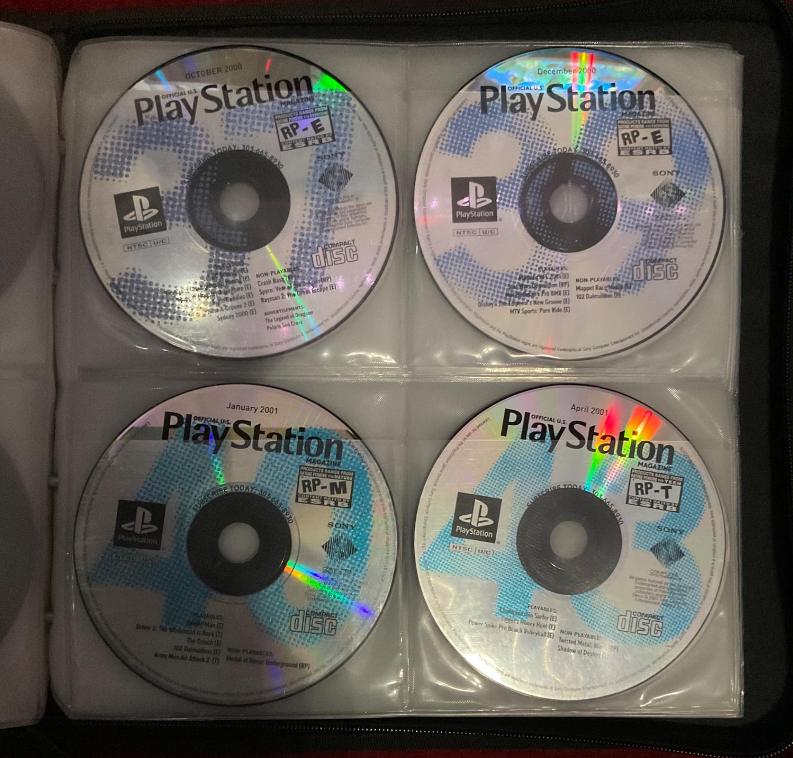 8/10 Official Playstation Magazine Demo Discs
    Discs 37, 39, 40, 43