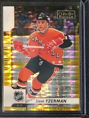 Steve Yzerman [Seismic Gold] Hockey Cards 2017 O Pee Chee Platinum Prices