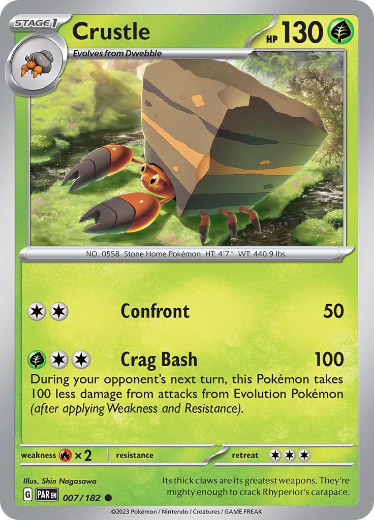 Crustle #7 Pokemon Paradox Rift