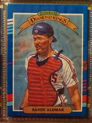 Sandy Alomar Baseball Cards 1990 Panini Donruss Diamond Kings Prices