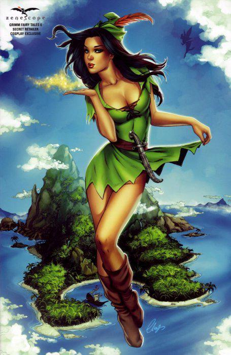 Grimm Fairy Tales [Peter Pan Cosplay] #6 (2017) Comic Books Grimm Fairy Tales