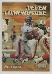 Jamal Anderson [Refractor] #NC25 Football Cards 1999 Stadium Club Chrome Never Compromise Prices
