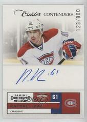 Raphael Diaz [Autograph] #227 Hockey Cards 2011 Panini Contenders Prices