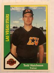 Todd Hutcheson #25 Baseball Cards 1990 CMC Las Vegas Stars Prices