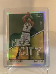 Jayson Tatum [Artist Proof] #11 Basketball Cards 2019 Panini Hoops NBA City Prices