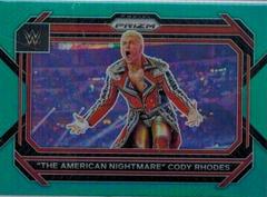 The American Nightmare' Cody Rhodes [Teal] #1 Wrestling Cards 2023 Panini Prizm WWE Prices