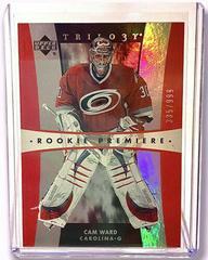 Cam Ward #181 Hockey Cards 2005 Upper Deck Trilogy Prices