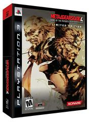 Metal Gear Solid 4 Guns of the Patriots [Limited Edition] Playstation 3 Prices
