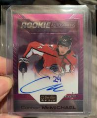 Connor McMichael [Matte Pink] Hockey Cards 2020 O Pee Chee Platinum Rookie Autographs Prices