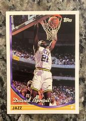 David Benoit #51 Basketball Cards 1993 Topps Prices
