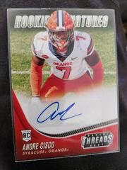 Andre Cisco #TS-ACI Football Cards 2021 Panini Chronicles Draft Picks Threads Rookie Signatures Prices