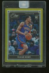 Isaiah Roby [Gold] #130 Basketball Cards 2019 Panini One and One Prices