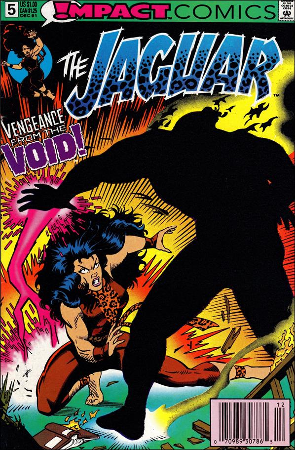 The Jaguar [Newsstand] #5 (1991) Comic Books Jaguar