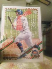 Pete Alonso [Blue Scarf SSP] #HW115 Baseball Cards 2021 Topps Holiday Mega Box Prices