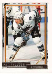 Pat Falloon [Gold] #418 Hockey Cards 1992 Topps Prices