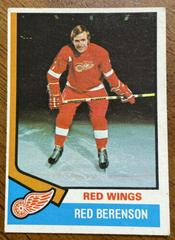 Red Berenson #19 Hockey Cards 1974 O-Pee-Chee Prices