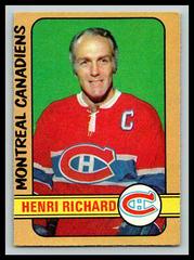 Henri Richard #251 Hockey Cards 1972 O-Pee-Chee Prices