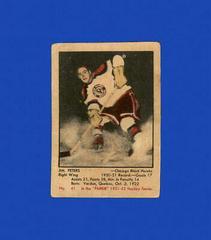 Jim Peters Hockey Cards 1951 Parkhurst Prices